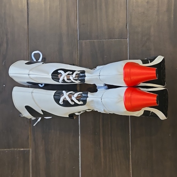 Harlequin Boots Siicide Squad/ Lady Joker NWOT Size 39 See Size Chart - Picture 4 of 11